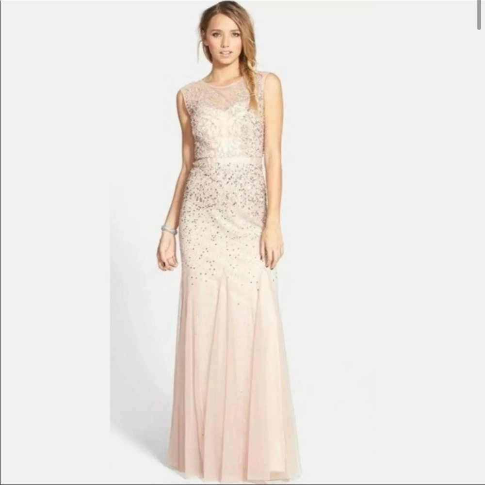 Adrianna Papell Beaded Gown
